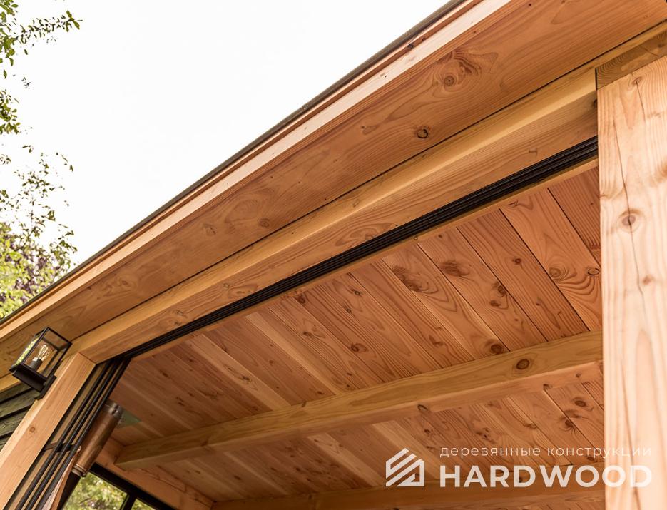 Беседка с односкатной крышей престиж №30 - фото 1518