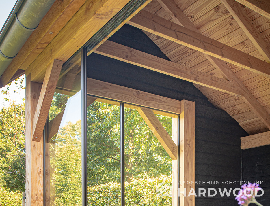 Беседка в стиле лофт под старину №25 - фото 1475