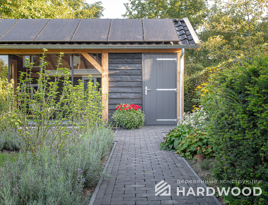 Беседка в стиле лофт под старину №25 - фото 1479