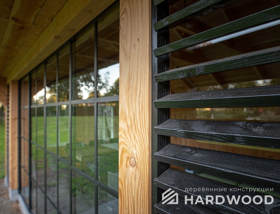 Всесезонная беседка с дровником №24 - фото 1466