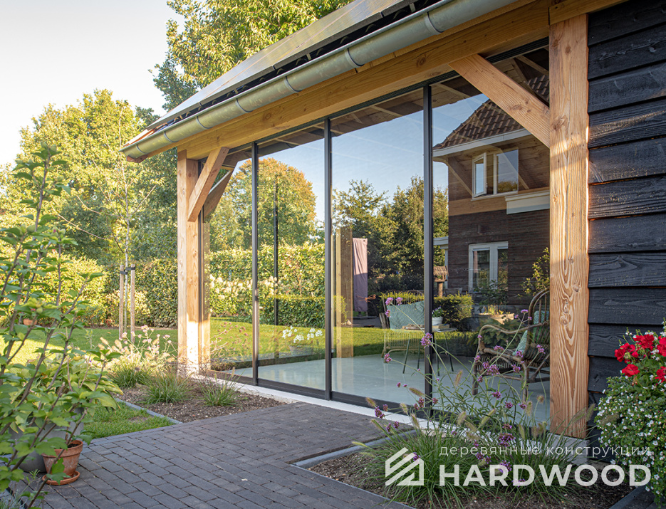 Беседка в стиле лофт под старину №25 - фото 1478