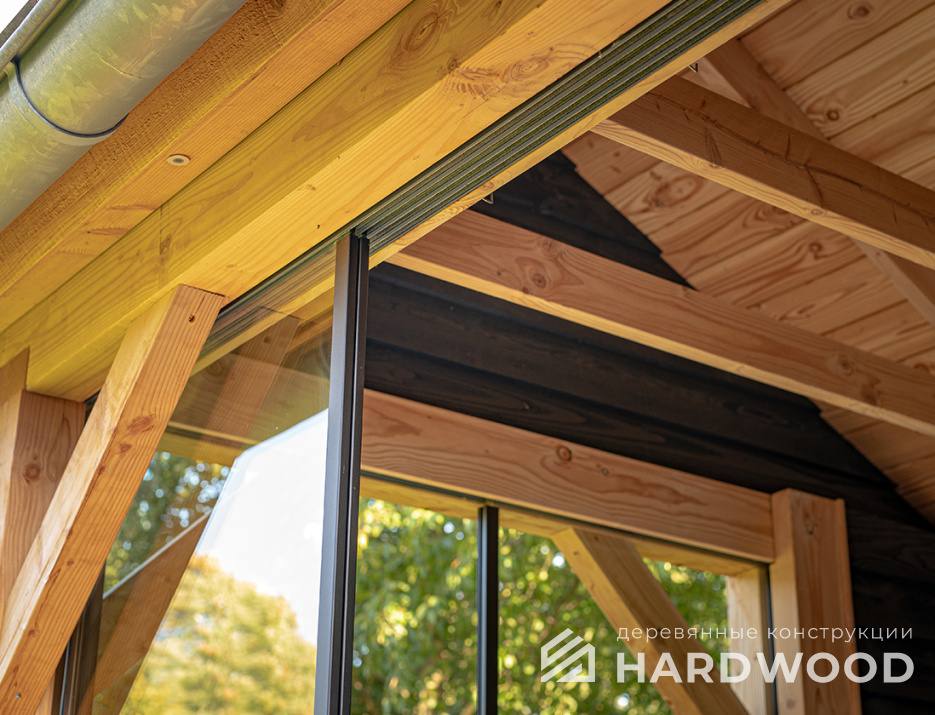 Беседка в стиле лофт под старину №25 - фото 1471