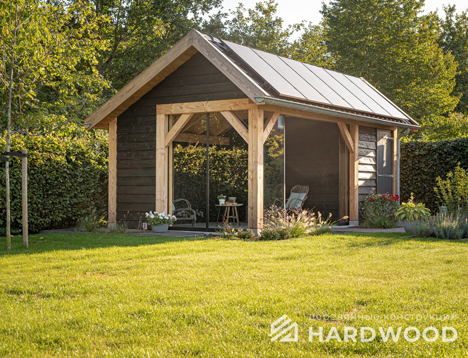 Беседка в стиле лофт под старину №25 - фото 1472