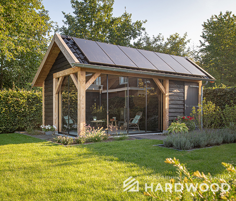 Беседка в стиле лофт под старину №25 - фото 1468