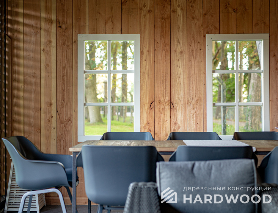 Всесезонная беседка с дровником №24 - фото 1454