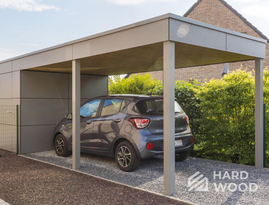 Навес односкатный с хозблоком №114 - фото 1295