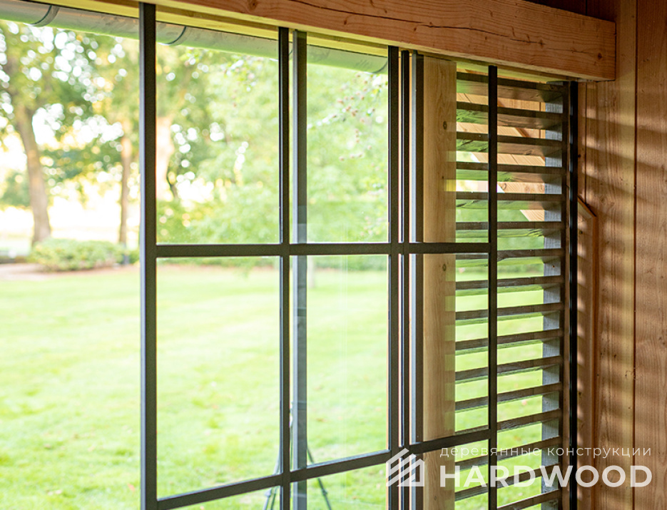 Всесезонная беседка с дровником №24 - фото 1456